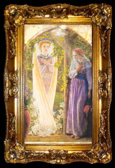 framed  Arthur Devis The Annunciation, ta009-2